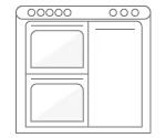 2 range oven